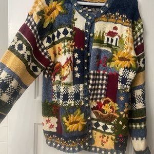 Heirloom Collectibles Vintage Farmhouse Sweater